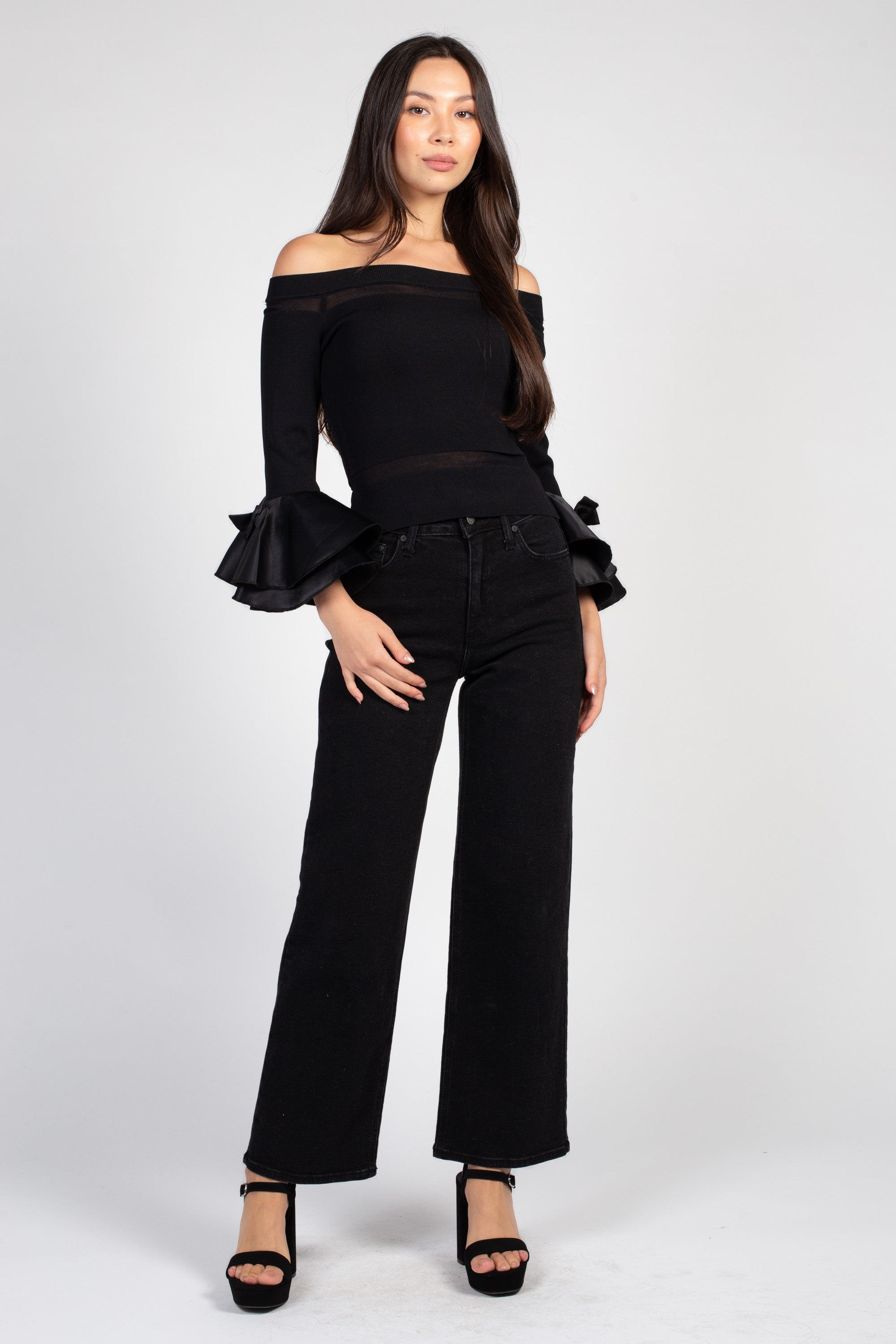 Presley Off The Shoulder Knit Top
