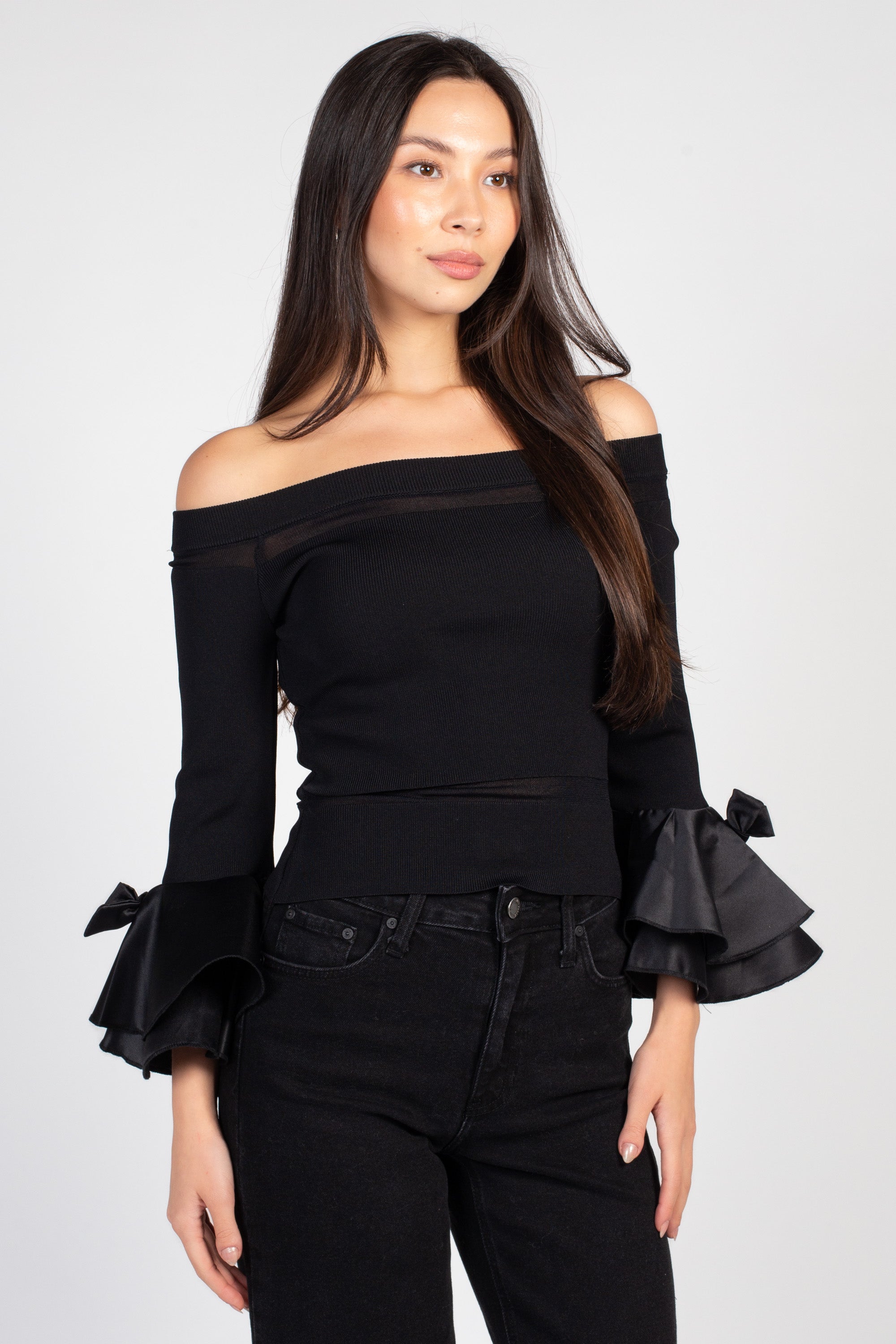 Presley Off The Shoulder Knit Top