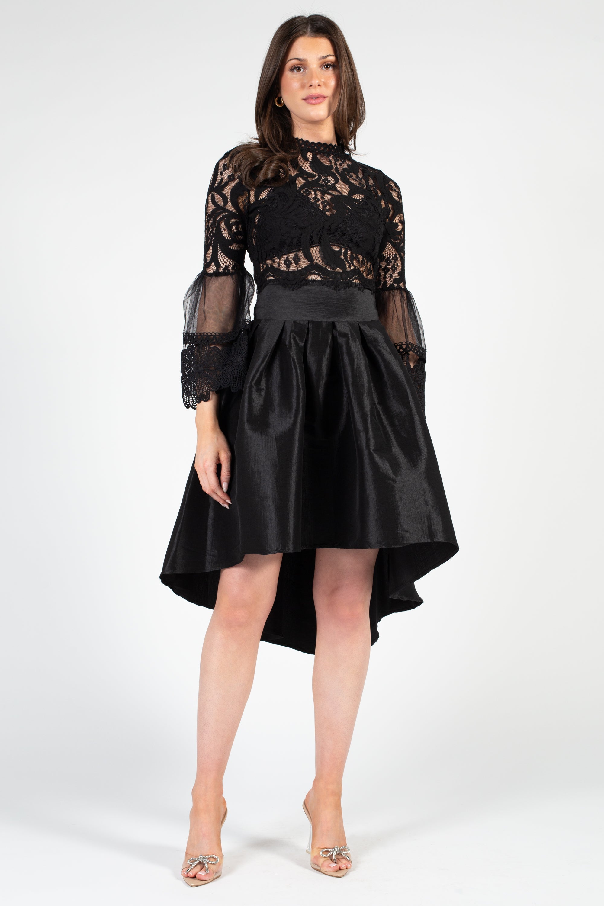 Addison Lace Bell Sleeve Blouse