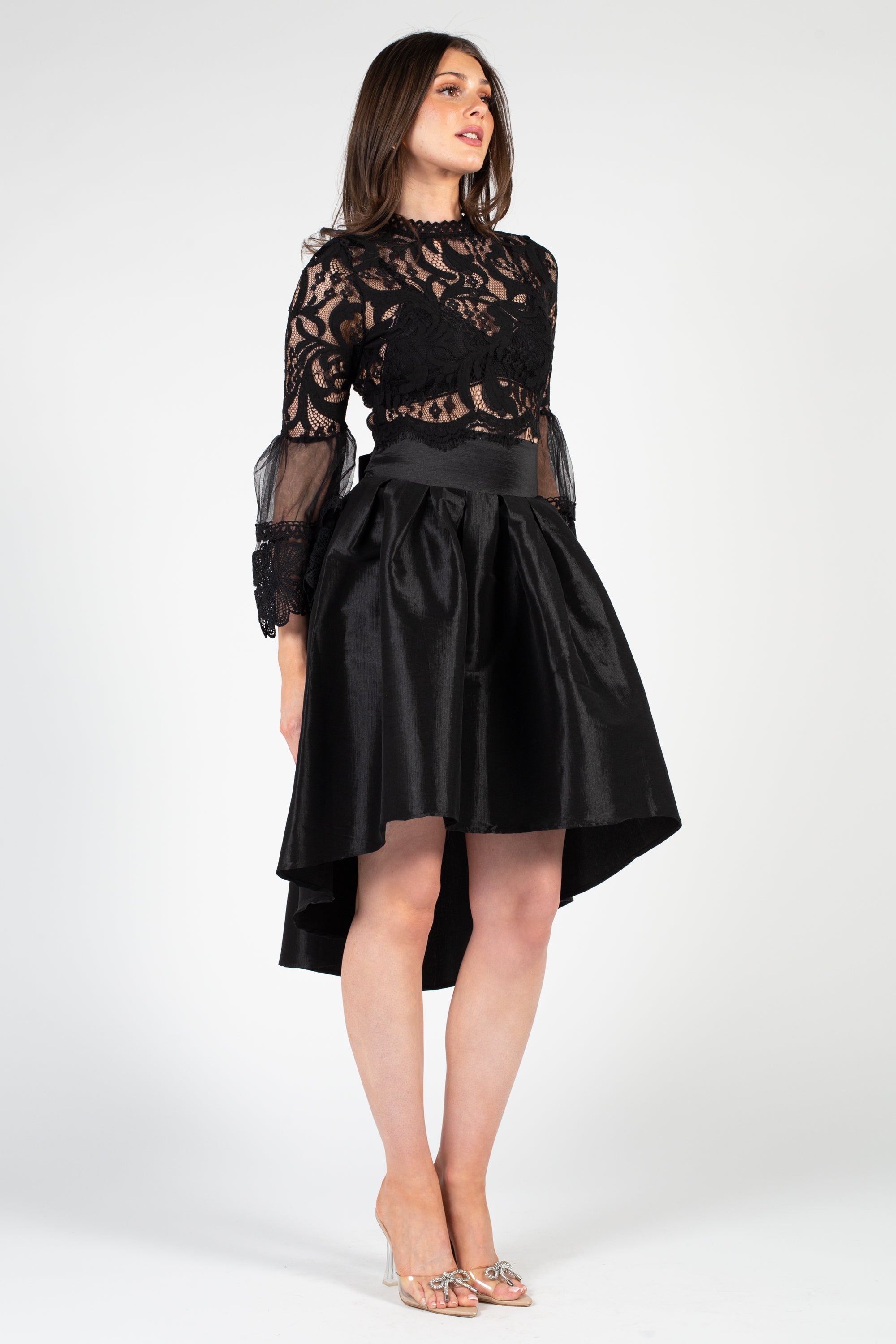 Addison Lace Bell Sleeve Blouse