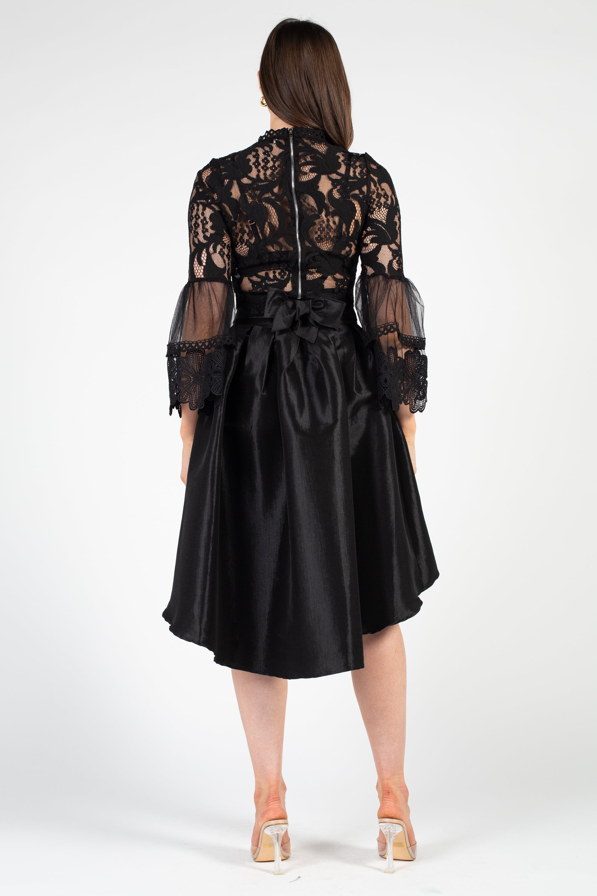 Addison Lace Bell Sleeve Blouse
