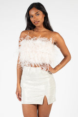 Abracadabra Rhinestone Mini Skirt