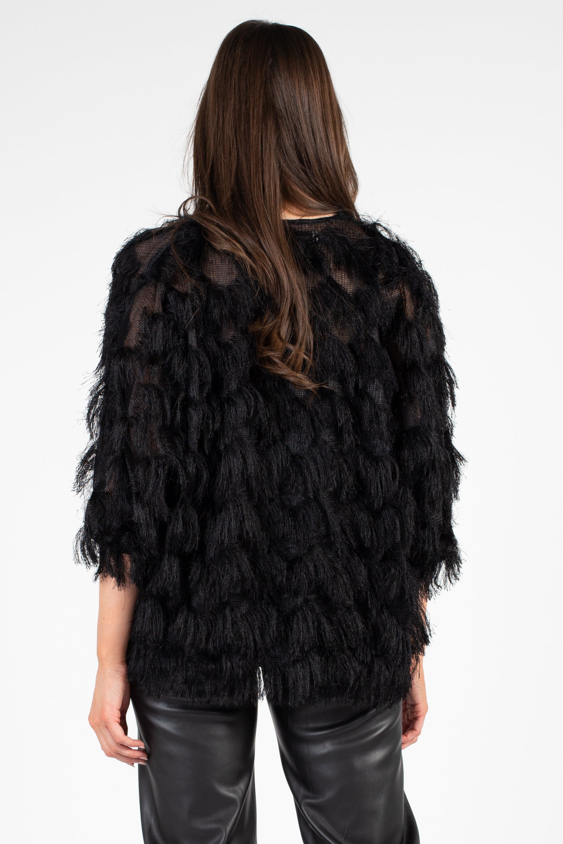 Haus Shaggy Open Jacket