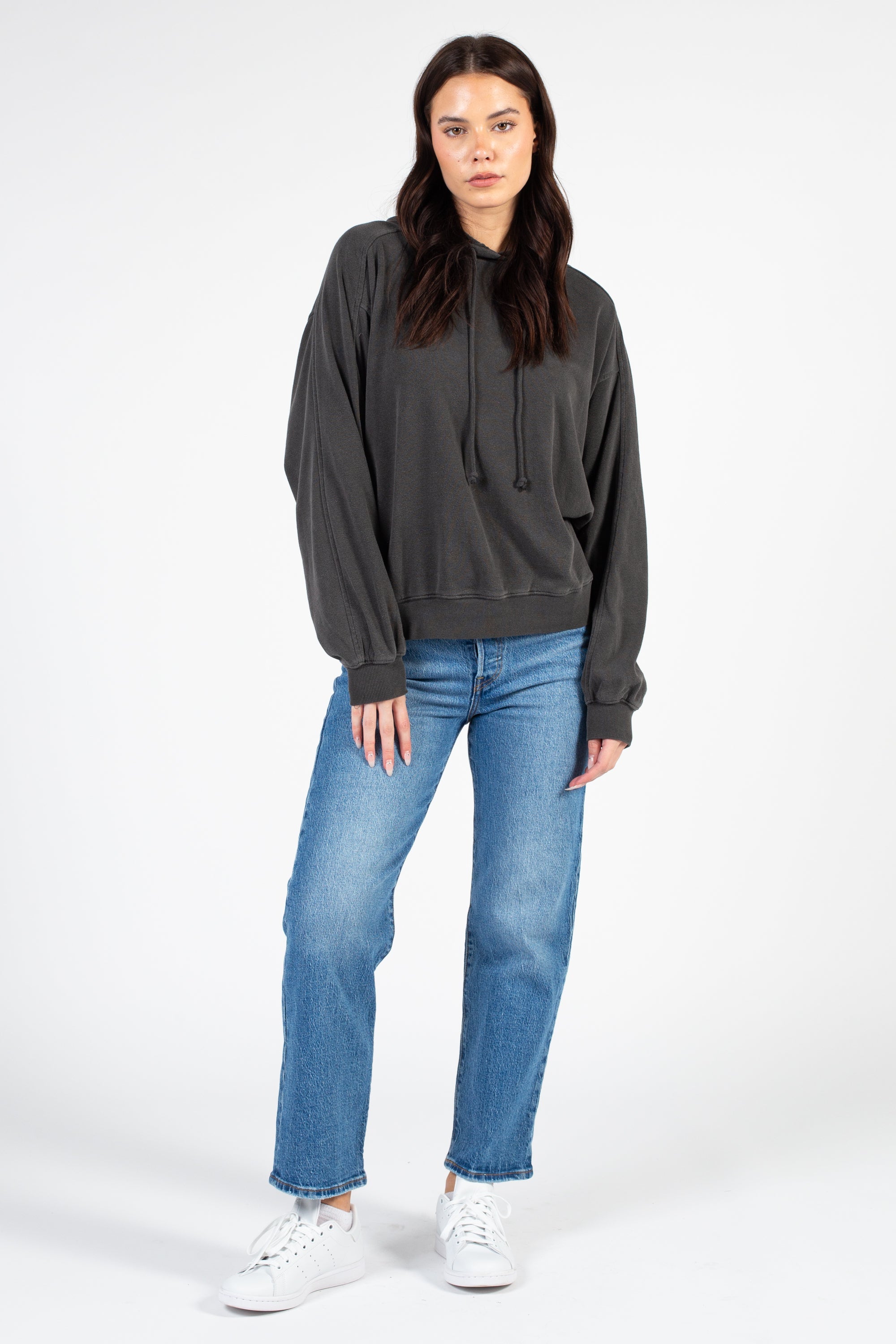 Raw Trim Hoodie