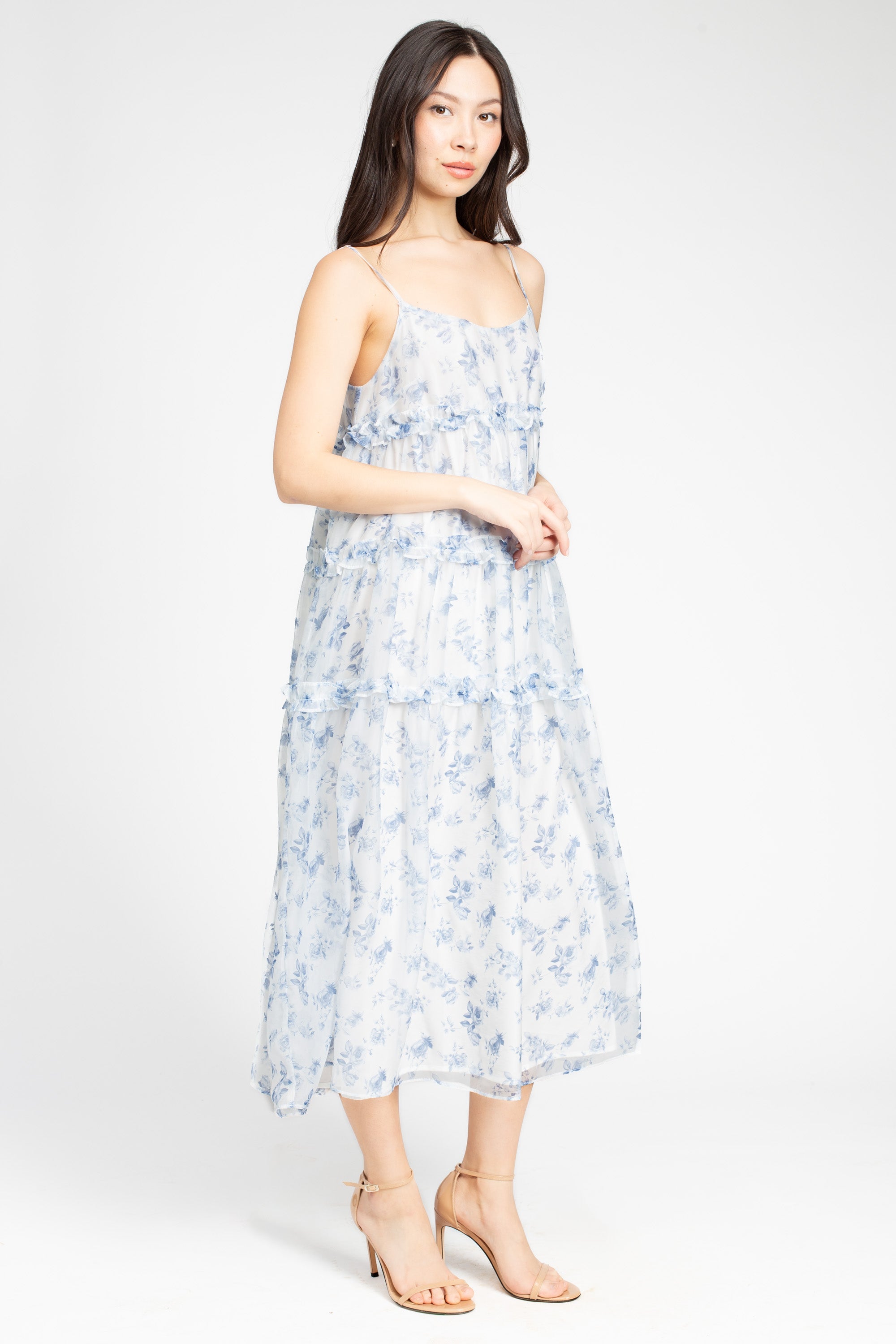 Elysia Floral Midi Dress