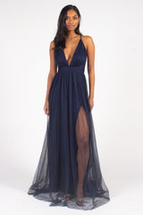 Sandy Tulle Maxi Dress