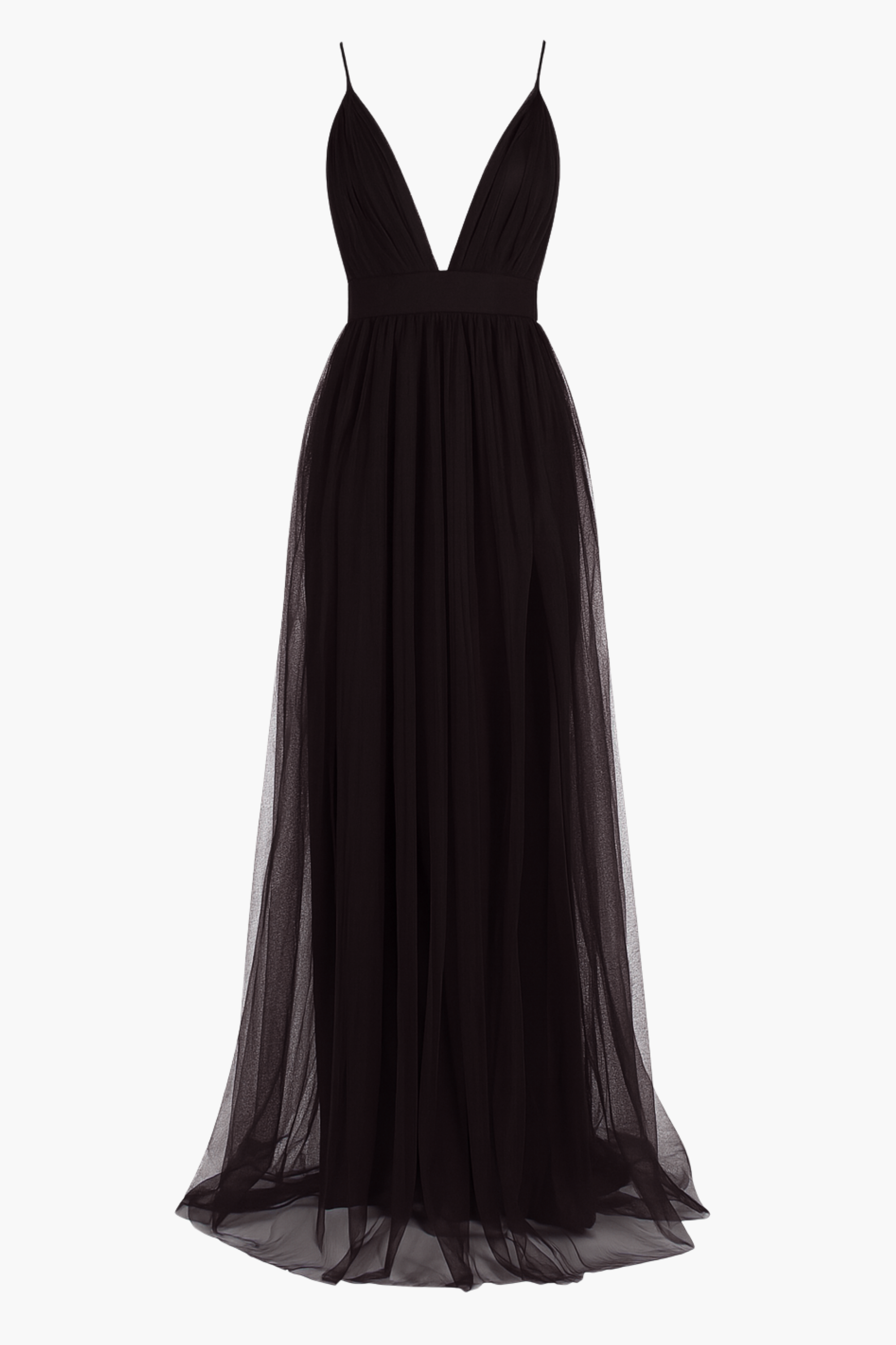 Sandy Tulle Maxi Dress