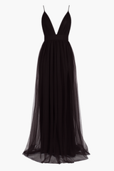 Sandy Tulle Maxi Dress
