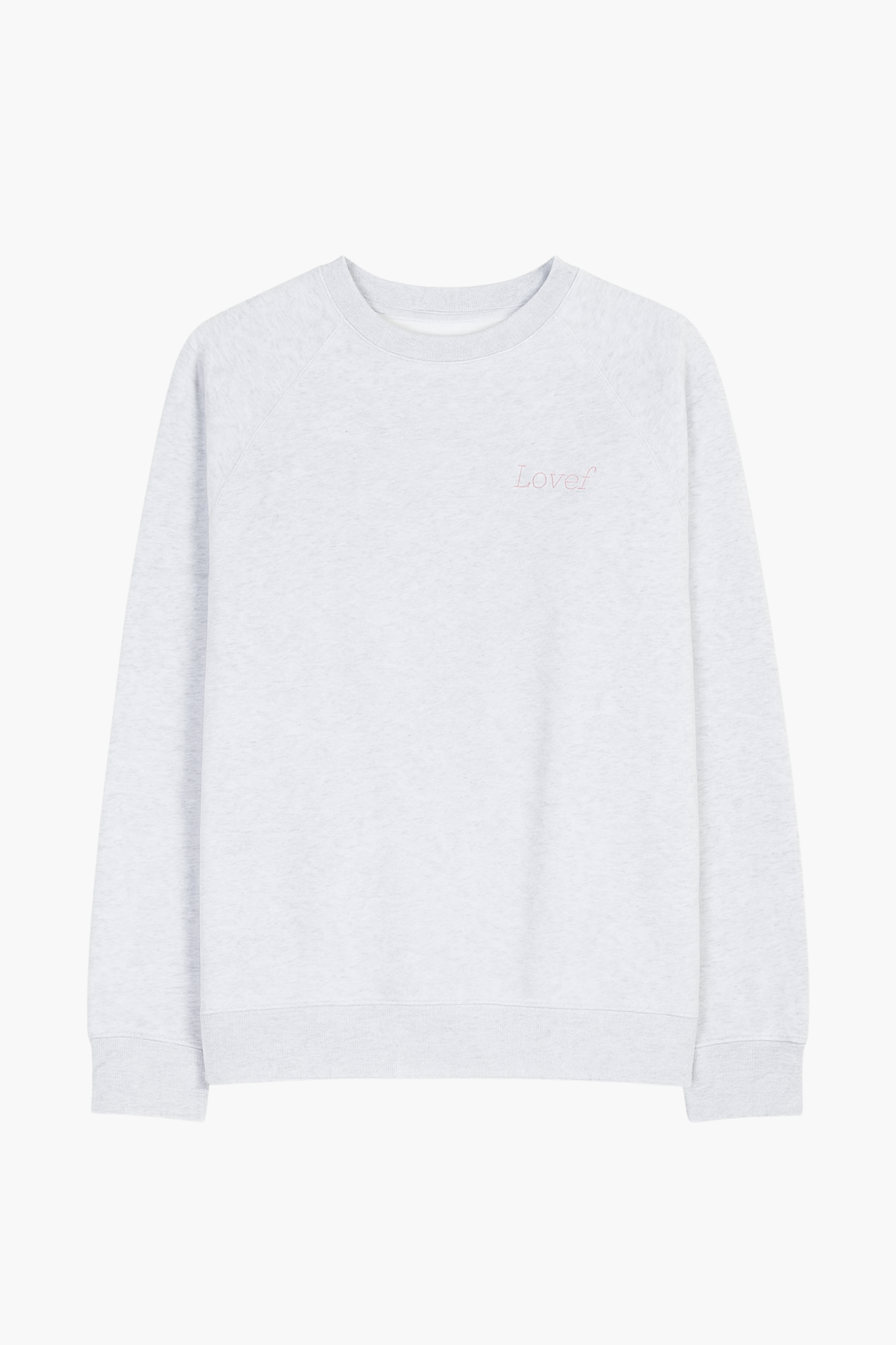 Brunette The Label 'Lover' Embroidered Crewneck