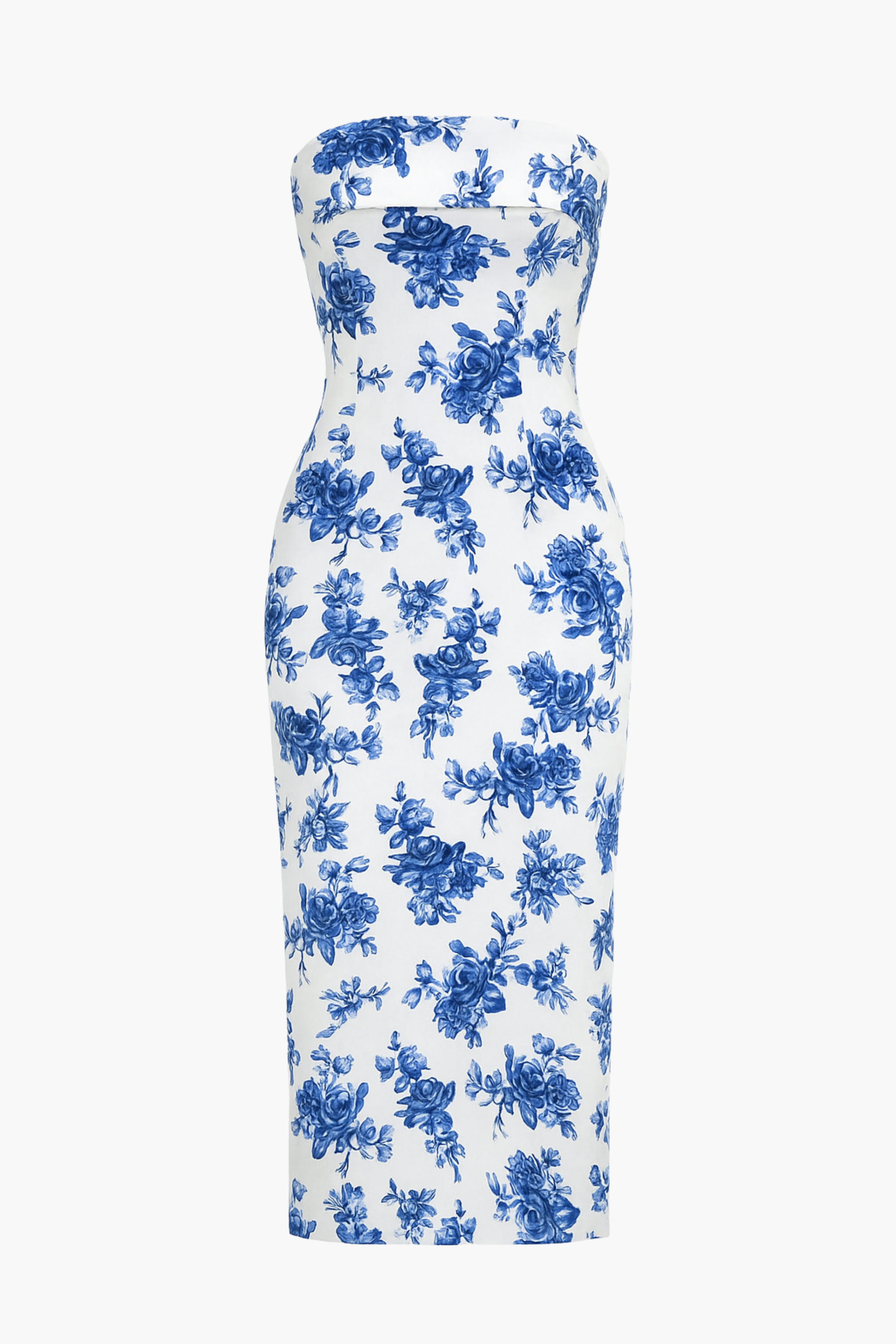 Alina Floral Bodycon Midi Dress