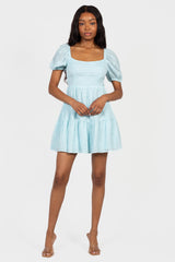 Lulu Embroidered Mini Dress
