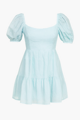 Lulu Embroidered Mini Dress