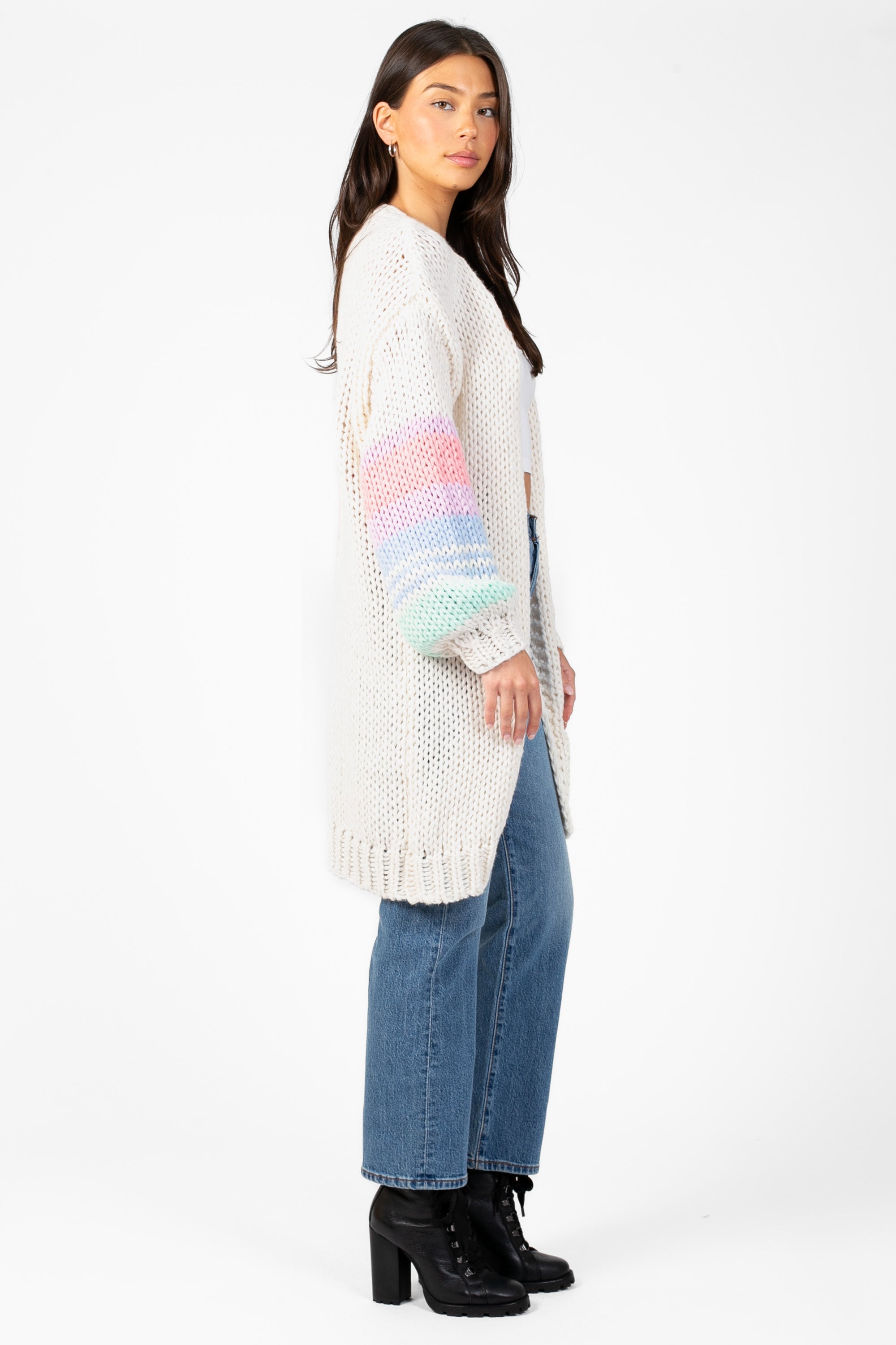 Lyla + Luxe® Shiloh Heart Cardigan