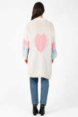 Lyla + Luxe® Shiloh Heart Cardigan