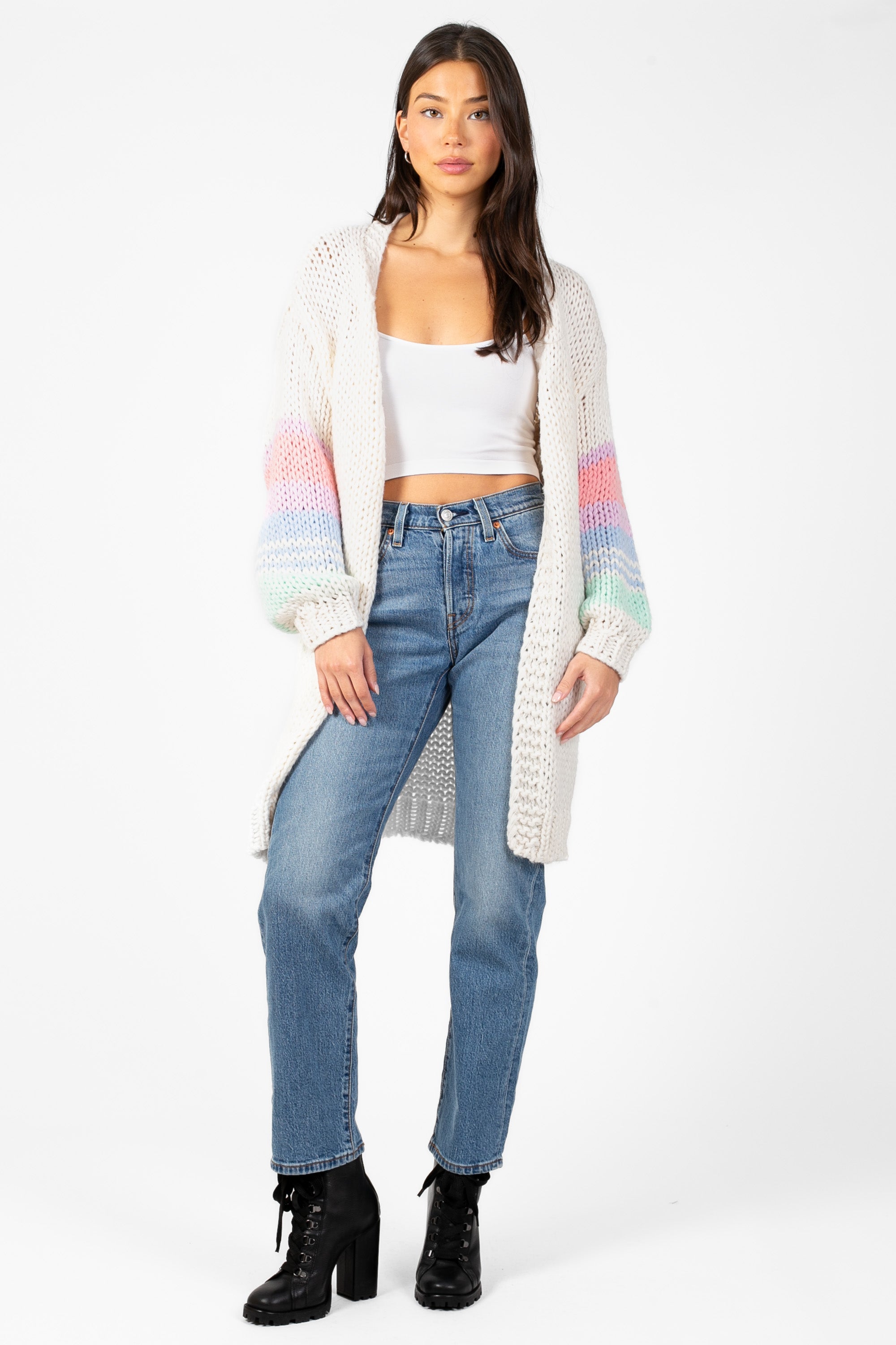 Lyla + Luxe® Shiloh Heart Cardigan