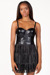 Venus Leather Bustier