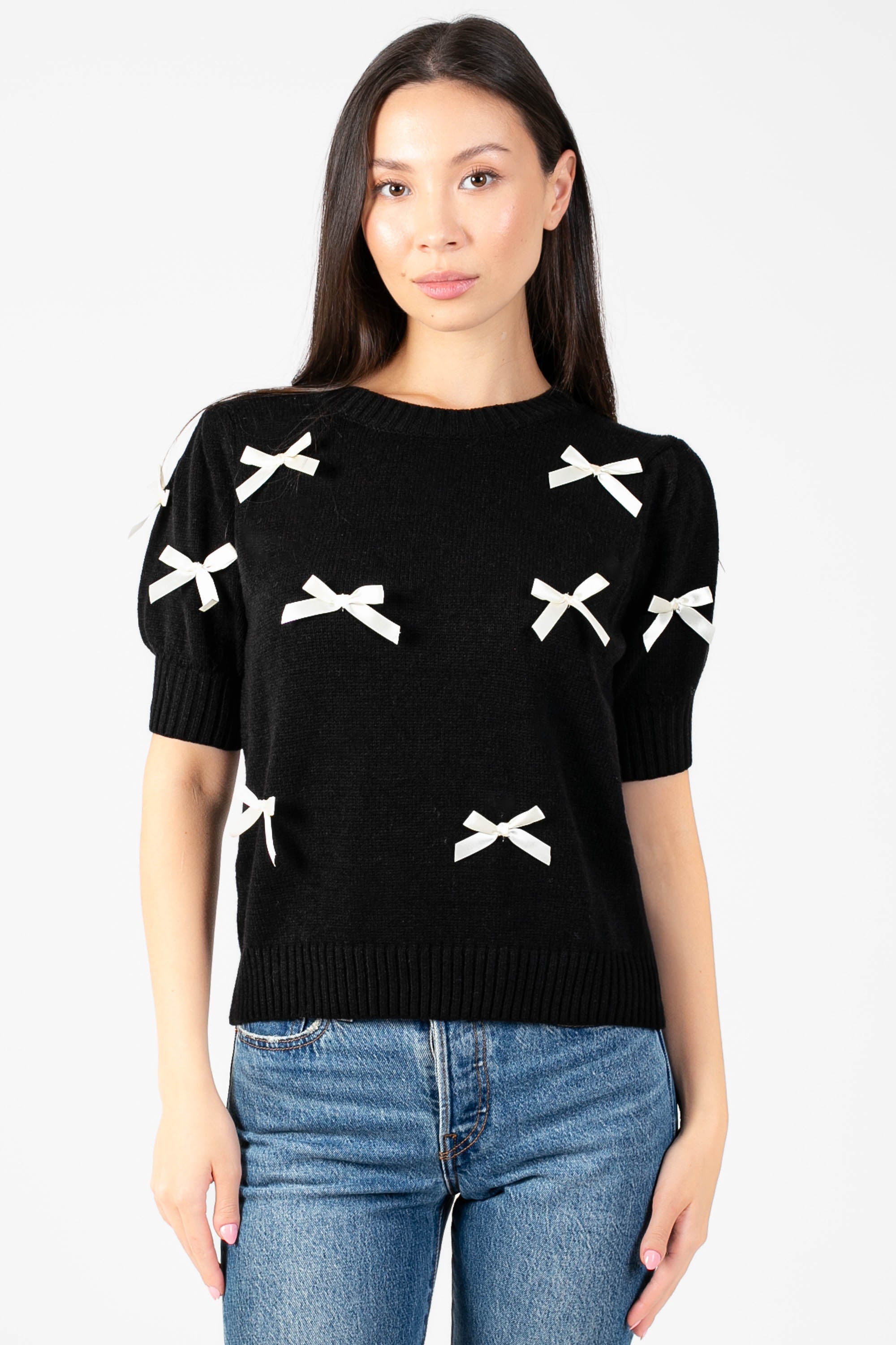 Lois Mini Bow Sweater