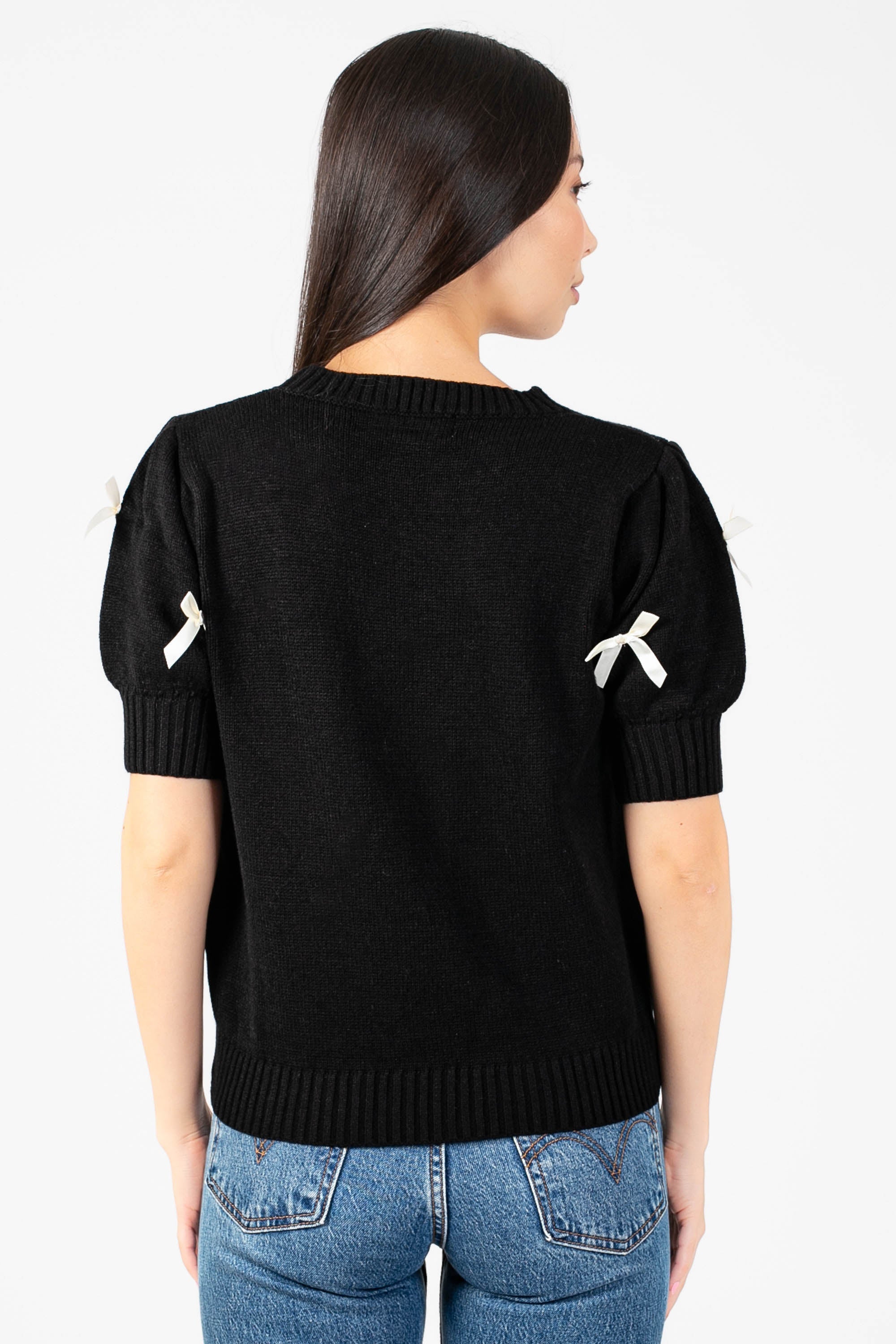 Lois Mini Bow Sweater