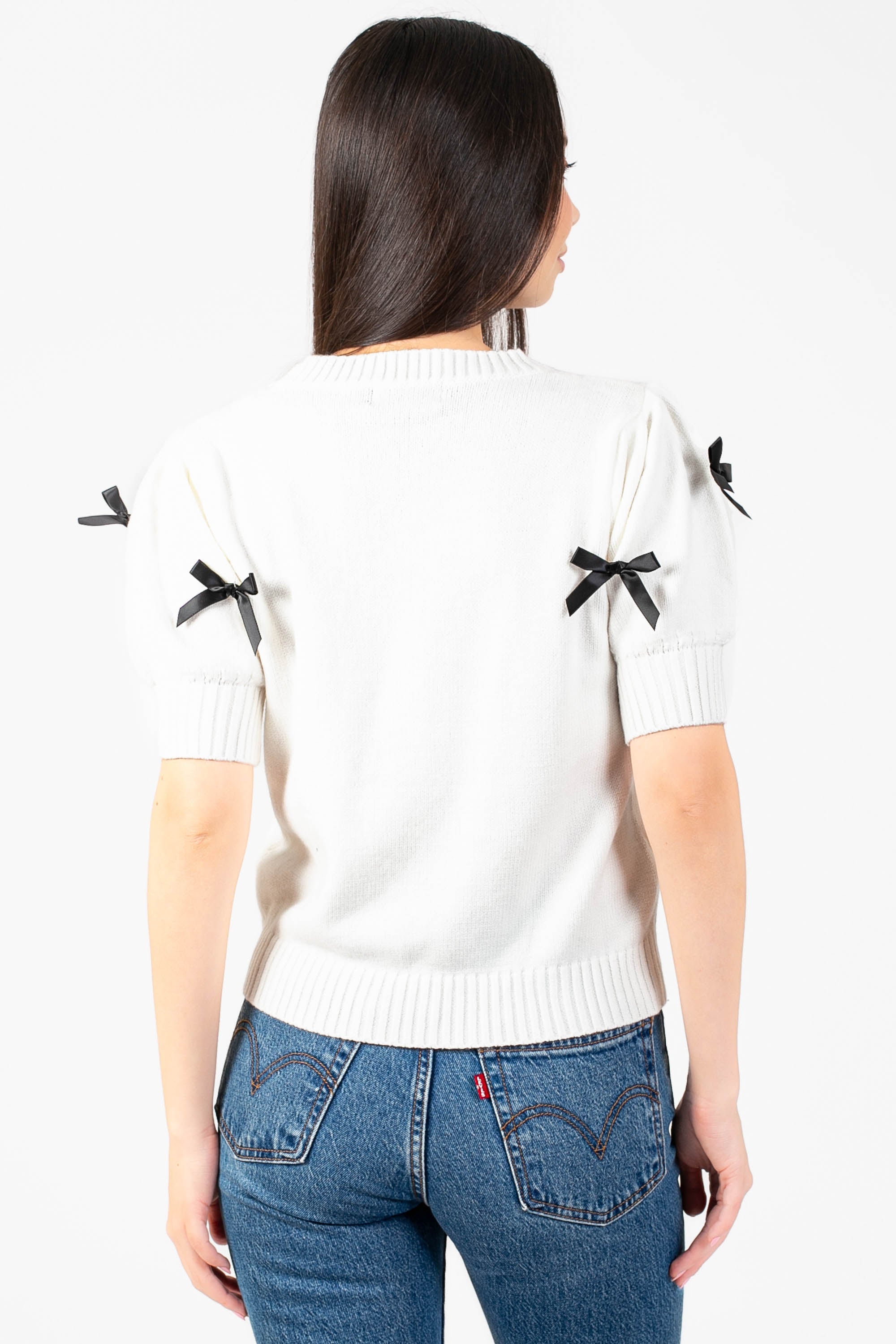 Lois Mini Bow Sweater