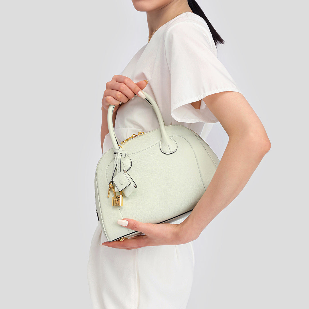 Handmade Leather Shell Tote Bags