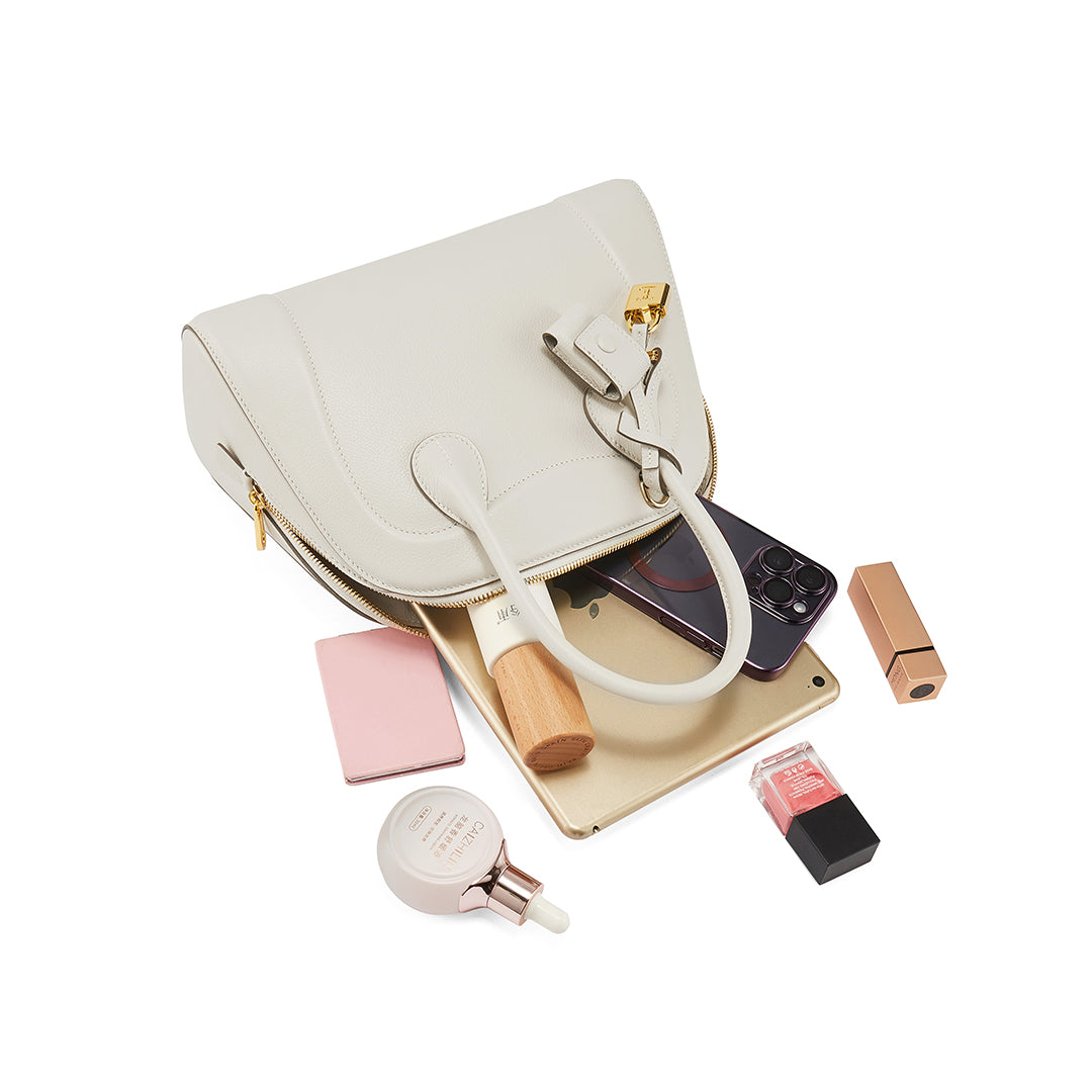 Handmade Leather Shell Tote Bags