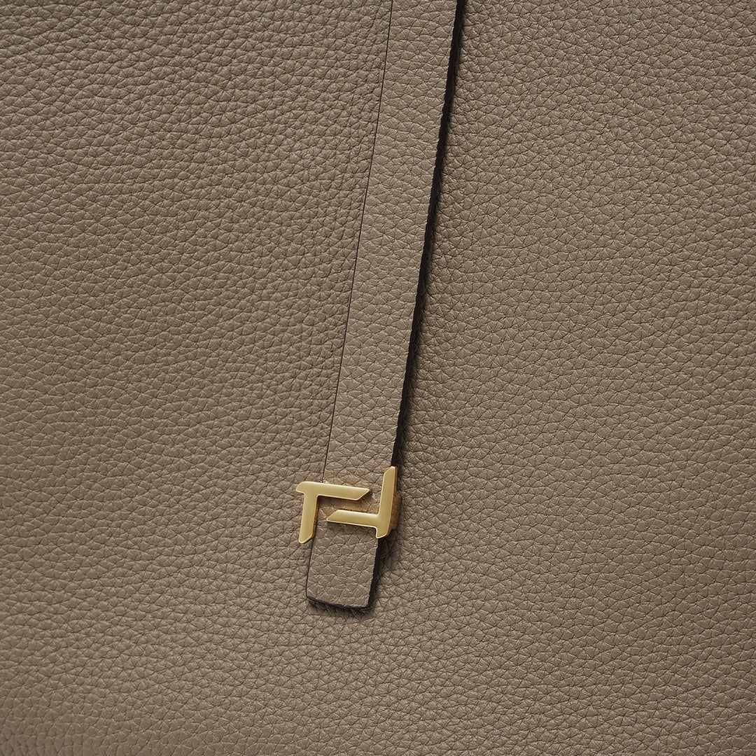 Handmade Leather Bucket Bag