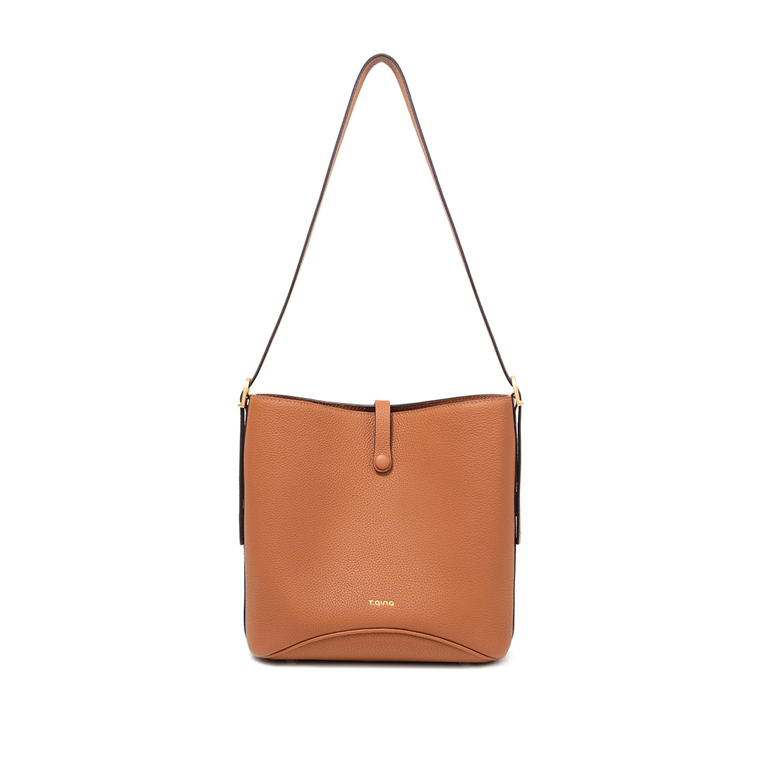 Handmade Leather Bucket Bag