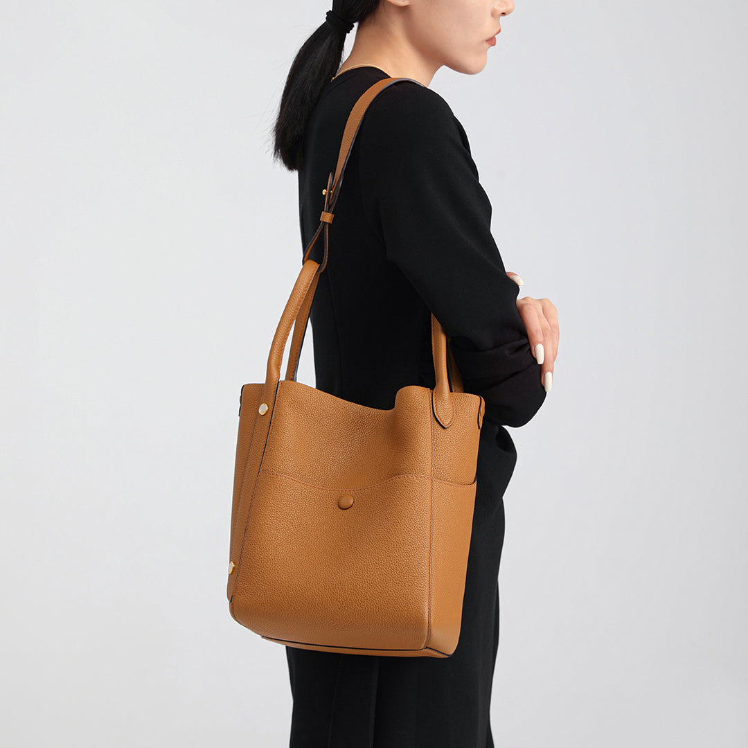 Handmade Leather Tote Bag (Special Colors)