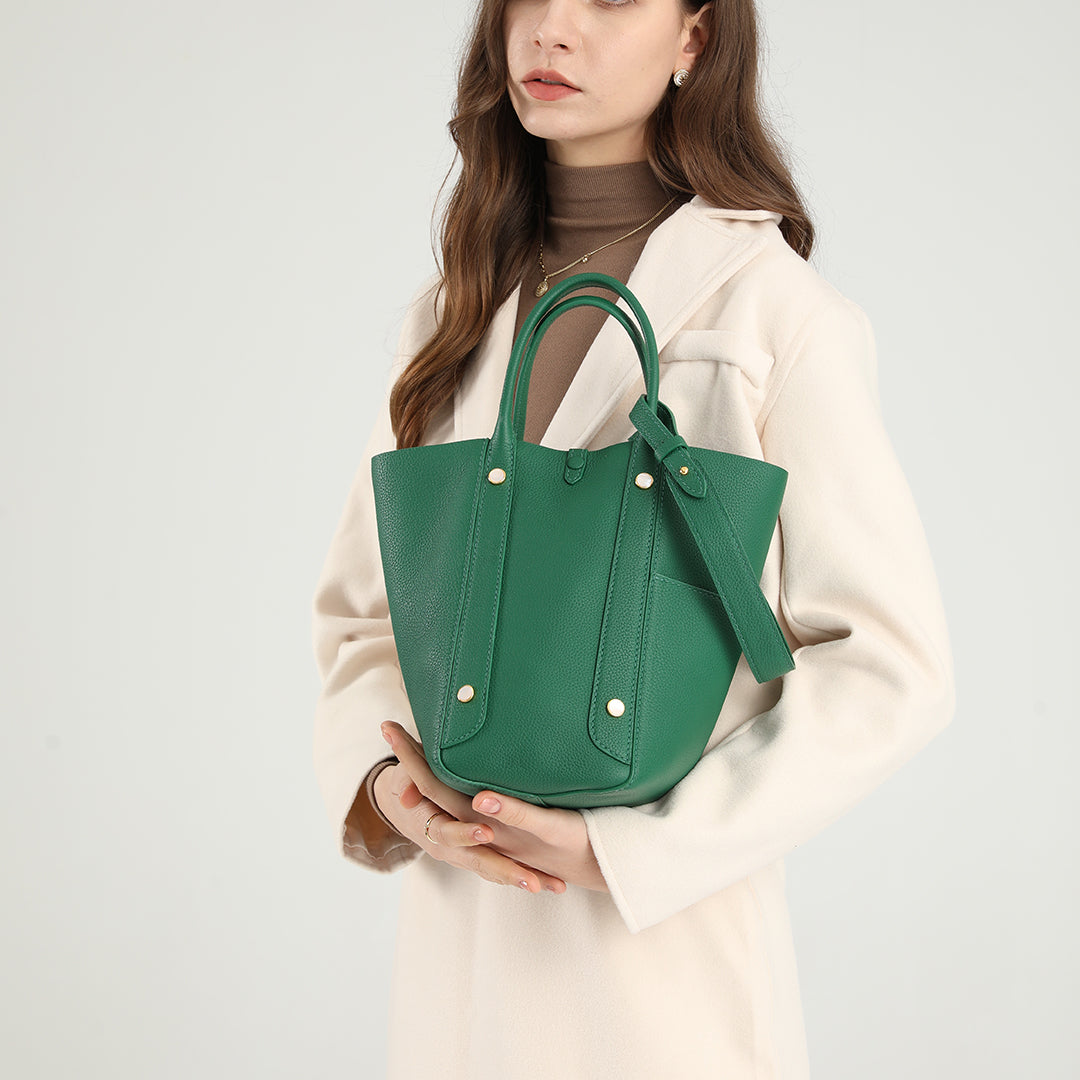 Handmade Leather Tote Bag (Special Colors)