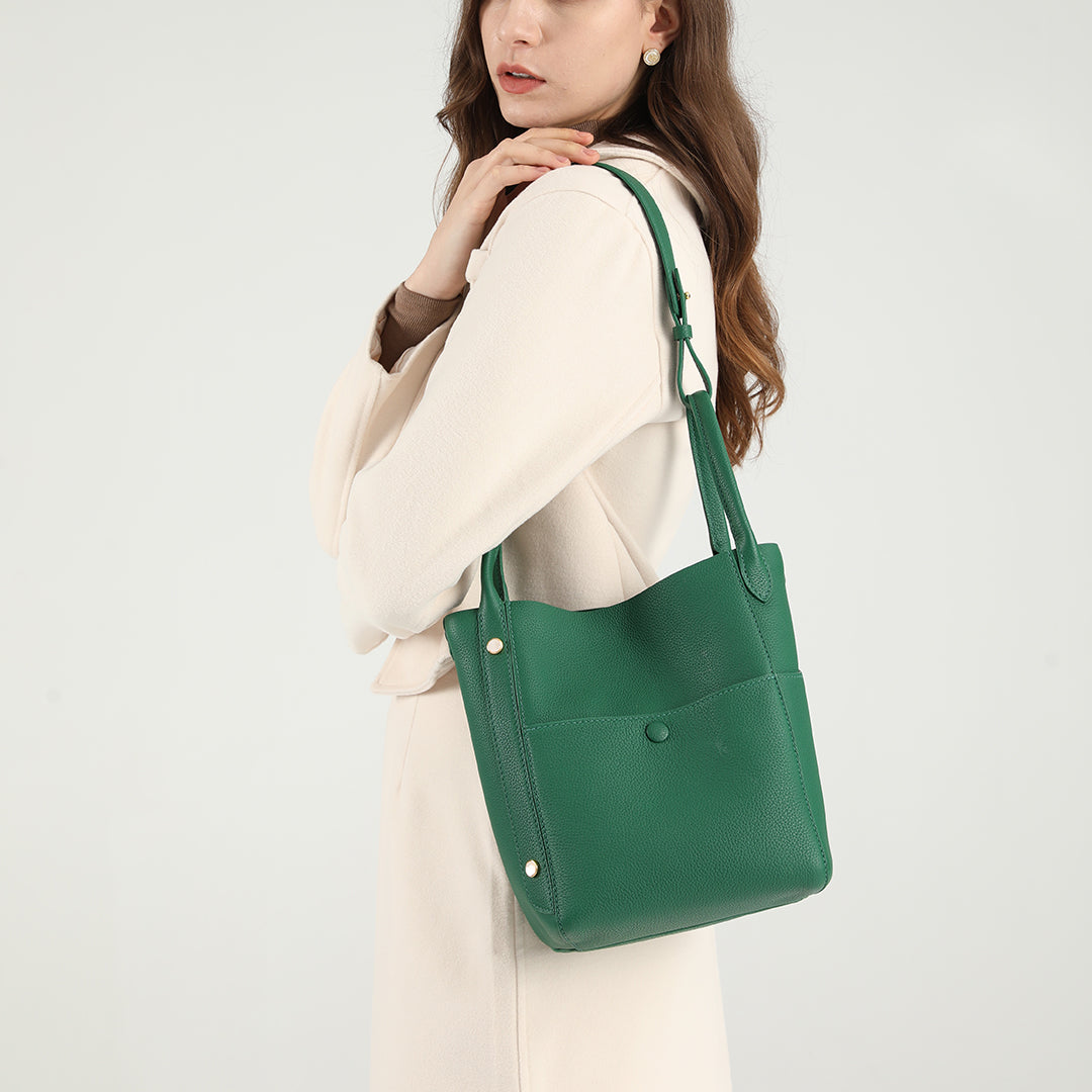 Handmade Leather Tote Bag (Special Colors)