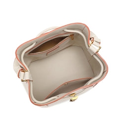 Handmade Leather Shoulder Bucket Bag